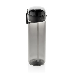 Bouteille publicitaire d'eau étanche sport 800ml en rPET RCS SipnLock