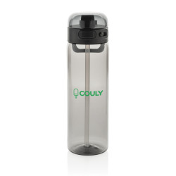 Bouteille publicitaire d'eau étanche sport 800ml en rPET RCS SipnLock