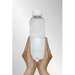 Bouteille publicitaire 750ml  étanche avec poignée en rPET RCS Ripple