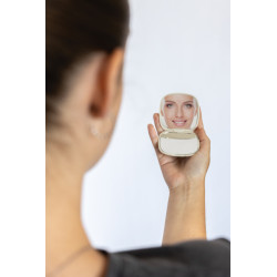 Miroir publicitaire de poche en plastique recyclé RCS Reflecta
