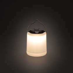 Lampe publicitaire de table rechargeable en plastique recyclé RCS Limio