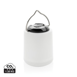 Lampe publicitaire de table rechargeable en plastique recyclé RCS Limio