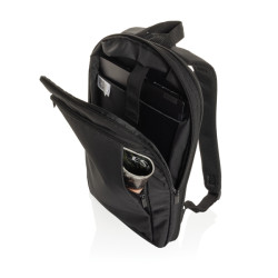 Sac publicitaire à dos ordinateur 15,6 extensible en rPET Aware™ Flexpack
