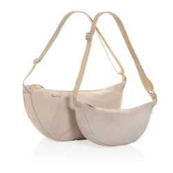 Sac publicitaire bandoulière XL en rPET AWARE™ Crescent