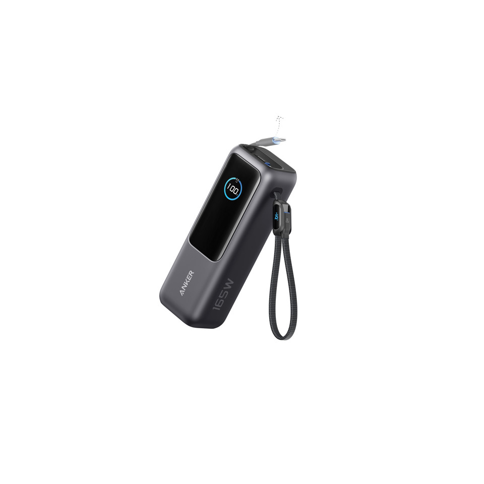 Powerbank publicitaire 25.000 mAh et 165 W avec câble intégré  Anker