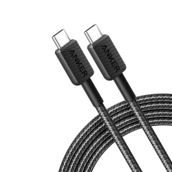 Câble publicitaire Anker USB-C vers USB-C, 1,8 mètre, 60 W