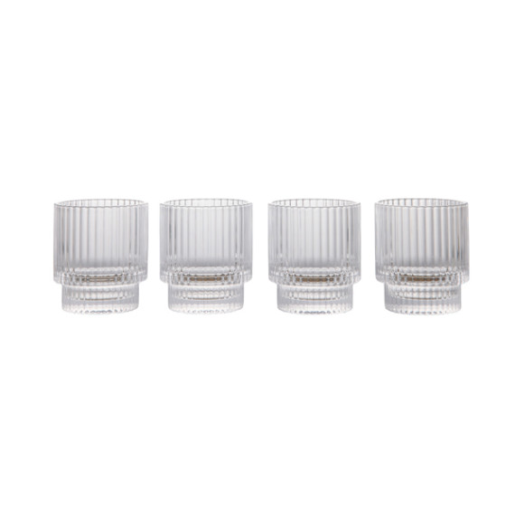 Set publicitaire 4 verres 250ml York VINGA
