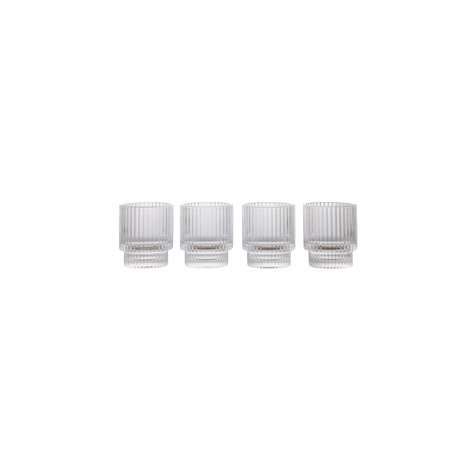 Set publicitaire 4 verres 250ml York VINGA