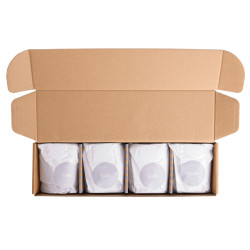 Set publicitaire 4 verres 250ml York VINGA