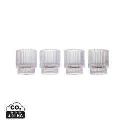 Set publicitaire 4 verres 250ml York VINGA