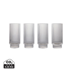 Set publicitaire 4 verres highball 360ml York VINGA