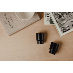 Set publicitaire de 2 tasses en acier RCS Nagano VINGA