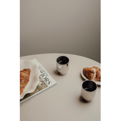 Set publicitaire de 2 tasses en acier RCS Nagano VINGA