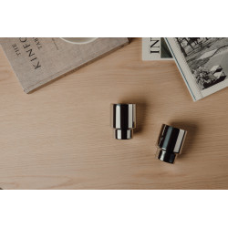 Set publicitaire de 2 tasses en acier RCS Nagano VINGA