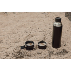 Thermos publicitaire 750ml à double tasse Tono RCS VINGA