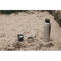 Thermos publicitaire 750ml à double tasse Tono RCS VINGA Thermos publicitaire 750ml à double tasse Tono RCS VINGA