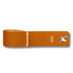 Étiquette à bagage personnalisée en cuir recyclé fabiquée en France avion