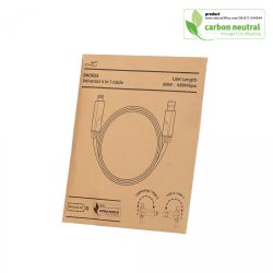 Câble de charge universel publicitaire 4 en 1 en PET recyclé