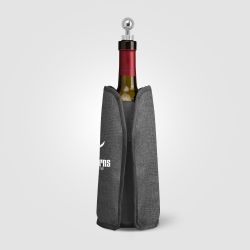 Housse personnalisée Nest pour bouteille de vin polyester recyclé