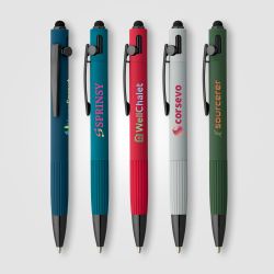 Stylo à bille personnalisé en aluminium recyclé stylet