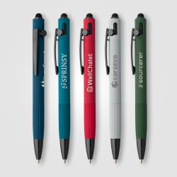 Stylo à bille personnalisé en aluminium recyclé stylet