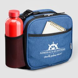 Sac publicitaire repas isotherme bandoulière Helsinki en rPET 4,5 L