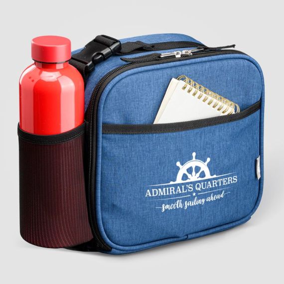 Sac publicitaire repas isotherme bandoulière Helsinki en rPET 4,5 L