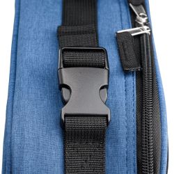 Sac publicitaire repas isotherme bandoulière Helsinki en rPET 4,5 L