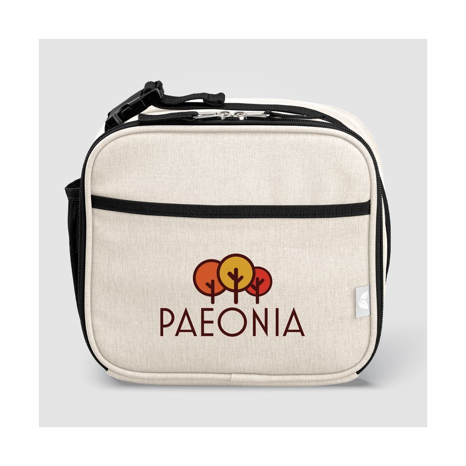 Sac publicitaire repas isotherme bandoulière Helsinki en rPET 4,5 L