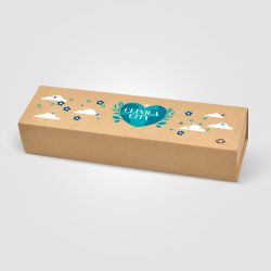 Coffret cadeau personnalisé stylo et lampe torche aluminium recyclé Reborn