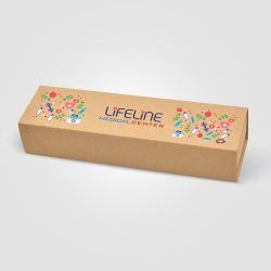 Coffret cadeau personnalisé stylo et lampe torche aluminium recyclé Reborn