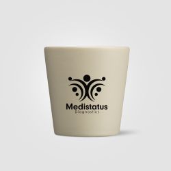 Tasse publicitaire en céramique mate de 180 ml