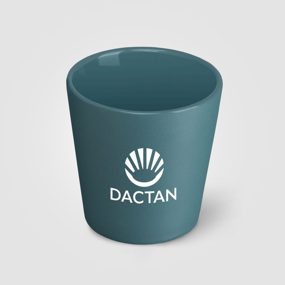 Tasse publicitaire en céramique mate de 180 ml