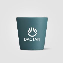 Tasse publicitaire en céramique mate de 180 ml