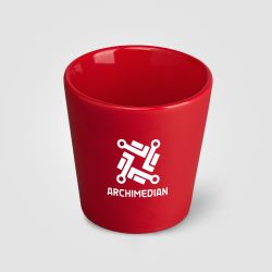Tasse publicitaire en céramique mate de 180 ml Tasse publicitaire en céramique mate de 180 ml