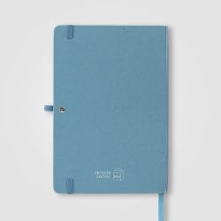 Set stylo et bloc-notes personnalisé à couverture rigide en carton de lait recyclé Set stylo et bloc-notes personnalisé à couverture rigide en carton de lait recyclé