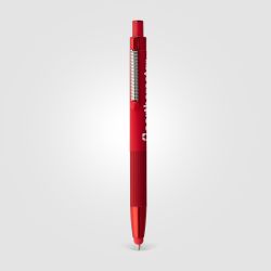 Stylo personnalisé en aluminium recyclé stylet anti-stress