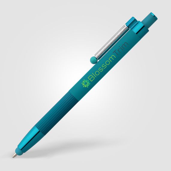 Stylo personnalisé en aluminium recyclé stylet anti-stress