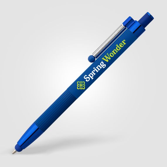 Stylo personnalisé en aluminium recyclé stylet anti-stress