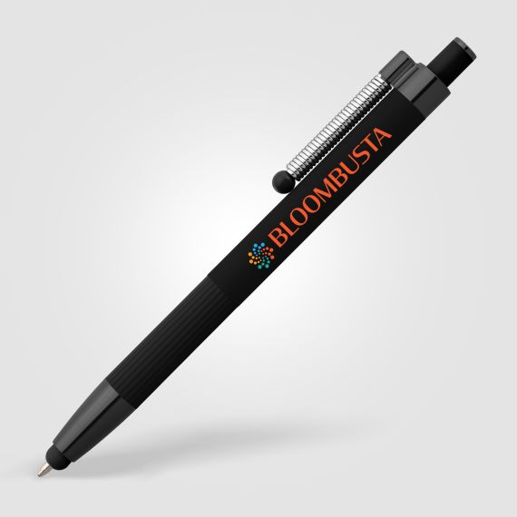 Stylo personnalisé en aluminium recyclé stylet anti-stress