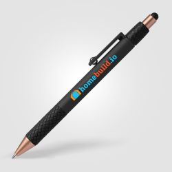 Stylo bille anti-stress personnalisé avec stylet, spinner et bille 