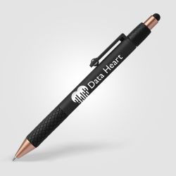 Stylo bille anti-stress personnalisé avec stylet, spinner et bille 
