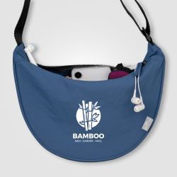 Sac personnalisé bandoulière réglable en nylon rPET de 4.5 L