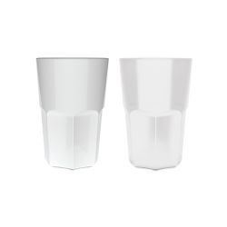 Gobelet réutilisable incassable personnalisé en PP 400 ml fabriqué en France