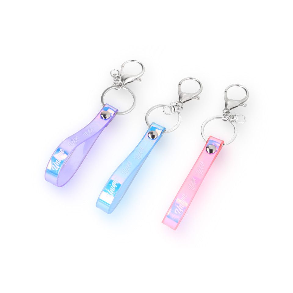 Porte-clés Holographique personnalisé PVC souple