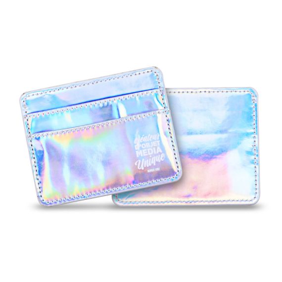 Porte-cartes publicitaire holographique Porte-cartes publicitaire holographique