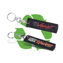 Porte-clés en pneu recyclé personnalisé fabriqué en Europe