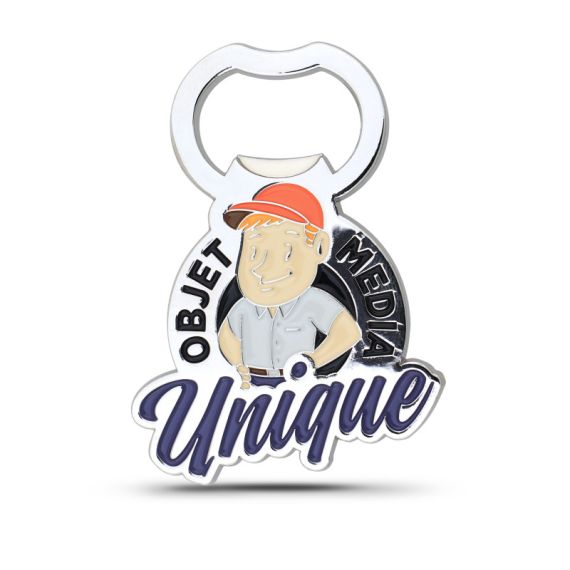 Décapsuleur en zamac personnalisé sur mesure 