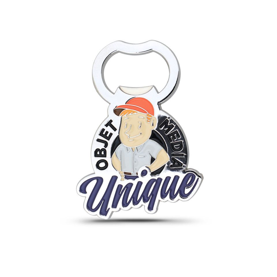 Décapsuleur en zamac personnalisé sur mesure 