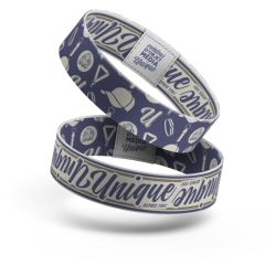 Bracelet personnalisable élastique 100 % polyester 